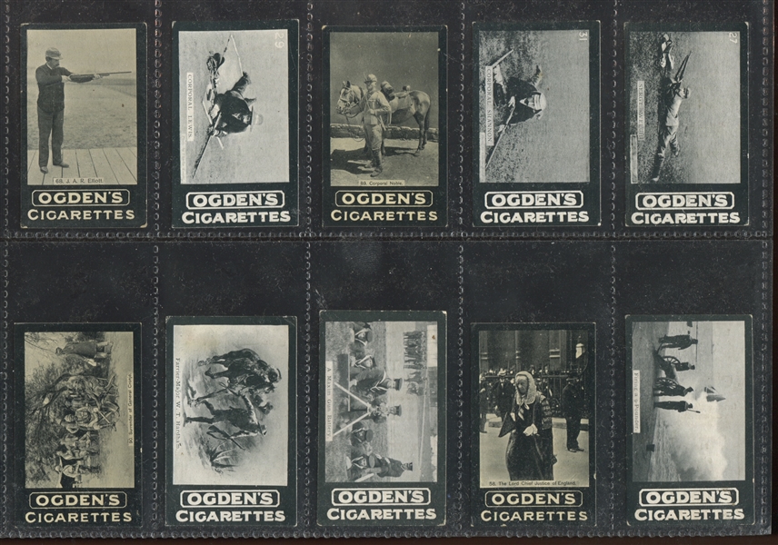 1900-1902 Ogden's Tab Lot of (219) Cards