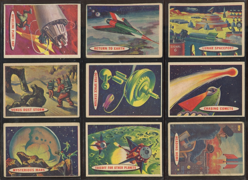 1957 Topps Space Complete Set of (88) Cards