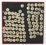 P6/P10 Large Lot (119) of Sweet Caporal U.S. State And Country Pinbacks