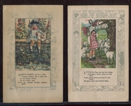 D61 Schulzes and Butter-Krust Nursery Rhymes Lot of (3) Cards