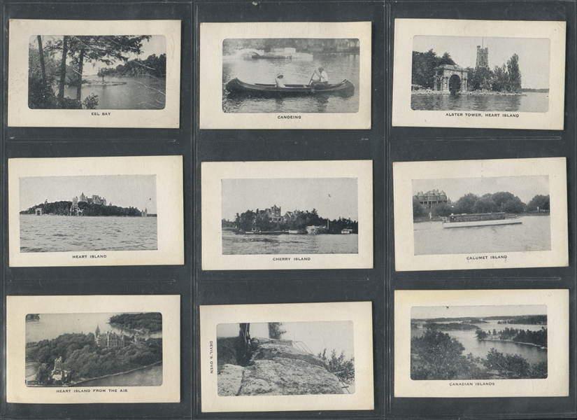 Small Northeast U.S. Card Set of (20) Cards with Pictures in NY, CT and St. Lawrence Seaway