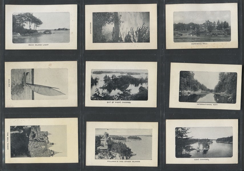 Small Northeast U.S. Card Set of (20) Cards with Pictures in NY, CT and St. Lawrence Seaway