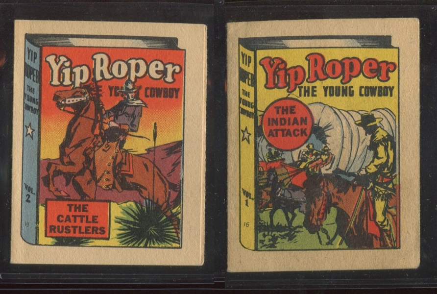 R25 Goudey Thrilling Stories Yip Roper Lot of (2) Booklets