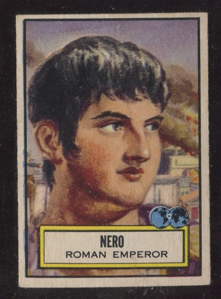 1952 Topps Look N See #110 Nero EX+