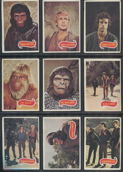 1975 Topps Planet of the Apes Complete Set of (66) Cards
