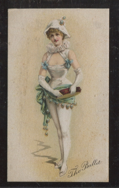 N285 Buchner Morning Glory Maidens The Ballet Type Card