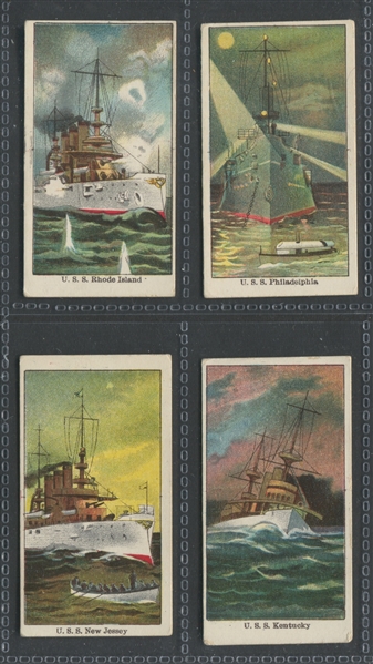 E8 Anonymous Battleships Complete High-Grade Set of (24) Cards