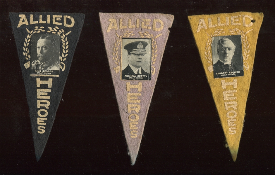 BF1 Allied Heroes Pennants Lot of (6) Great Britain WWI Figures
