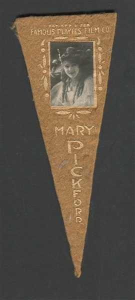 BF2-2 Movie Star Actor and Actresses Pennant - Mary Pickford