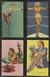 W424-M4 Mutoscope "Glamour Girls" Complete High Grade Set of (32) Cards