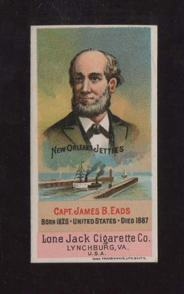 N365 Lone Jack Tobacco Inventors Capt. James B. Eads