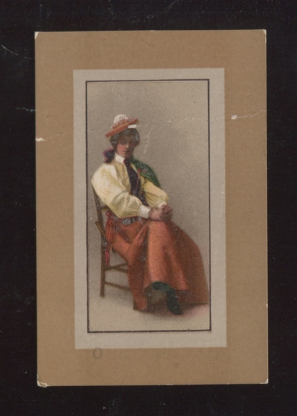 N538 L. Miller & Sons Havana Blossom Actress Type Card
