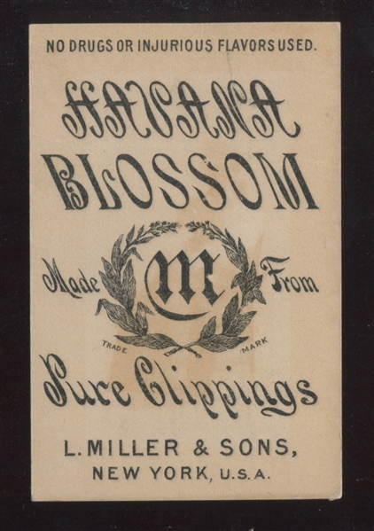 N538 L. Miller & Sons Havana Blossom Actress Type Card