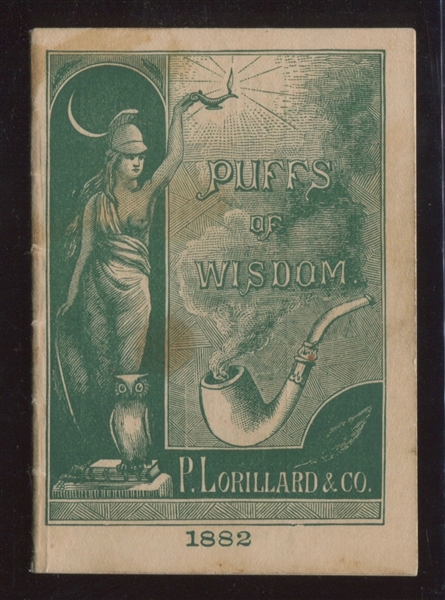 P.Lorillard & Co Puffs of Wisdom Tobacco Advertising Booklet