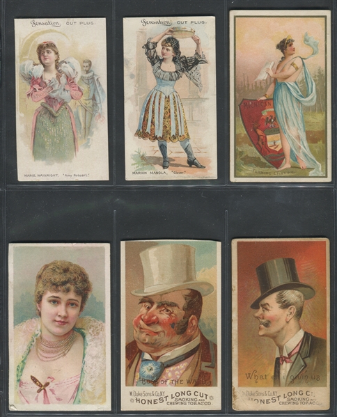 Mixed Oversize Tobacco Card Lot of (15) Cards