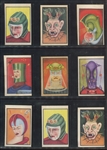 1960s Colinville Space Cards Lot of (9) Cards