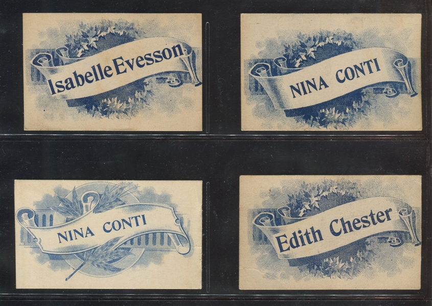 N532 R. Whalen Actresses Lot of (4) Cards