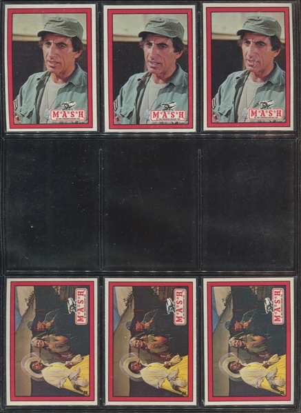 1982 Topps “M.A.S.H” complete 242-card set with all variations NM-MT