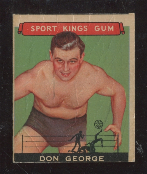 R338 Goudey Gum Sport Kings #40 Don George