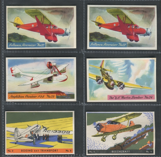 F277-1 Heinz Rice Flakes Modern Aviation Lot of (22) High Grade Cards