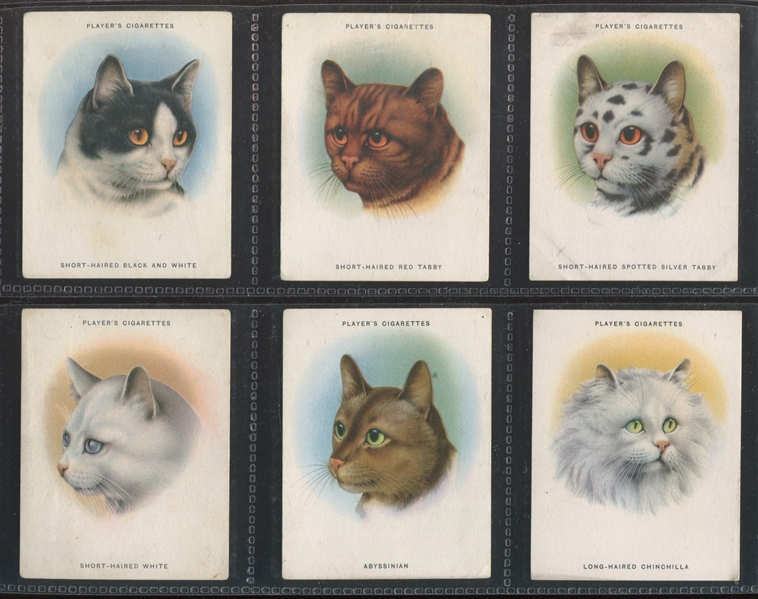 1936 John Player Cats Lot of (6) Different