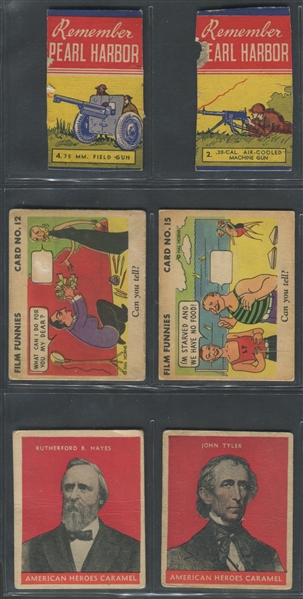 Mixed Lot of (9) Better R Cards