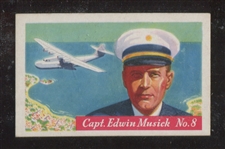 F277-4 Heinz Rice Flakes Famous Aviators #8 Capt. Edwin Musick TOUGH