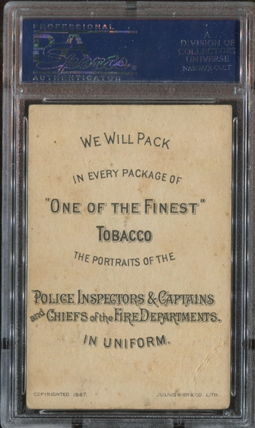 N288 Buchner Police and Fire Inspectors - Capt. W.J. Kaiser PSA3 VG