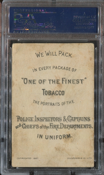 N288 Buchner Police and Fire Inspectors - Capt. James Campbell PSA2.5 Good+