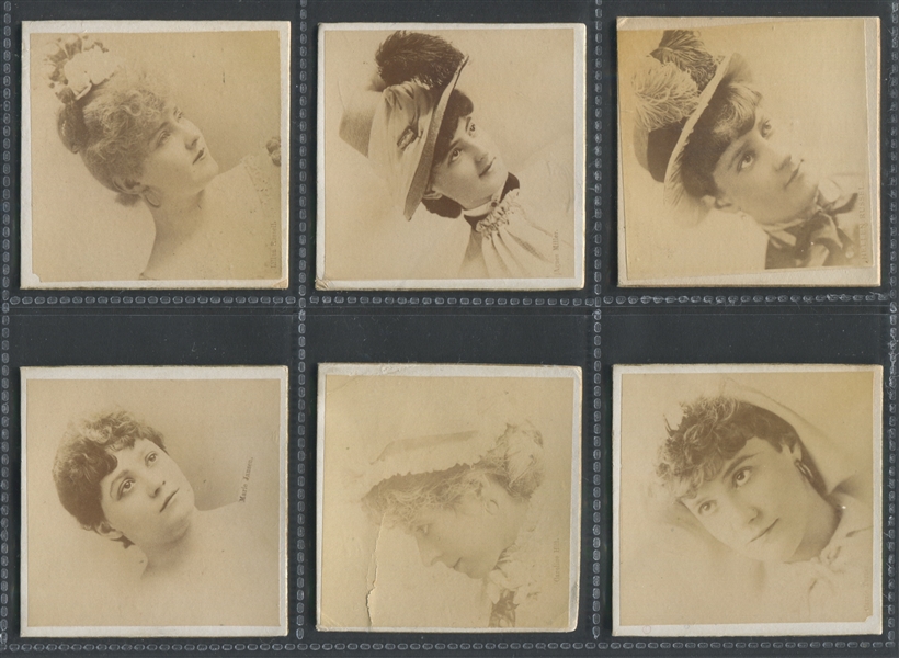 N152 Duke's Photographs from Life Actresses Lot of (18) cards