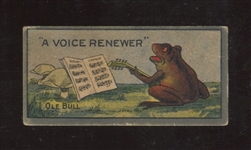 H700 Frog in Your Throat "A Voice Renewer" Type Card