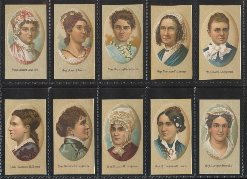 N353 Consols Cigarettes Ladies of the White House Complete Set of (25)
