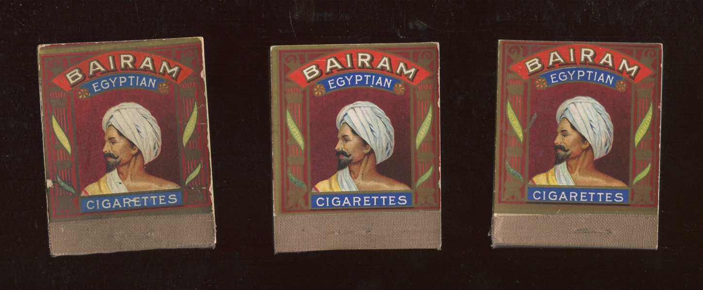 T302 Bairam Cigarettes Moving Picture Booklets Lot of (6)