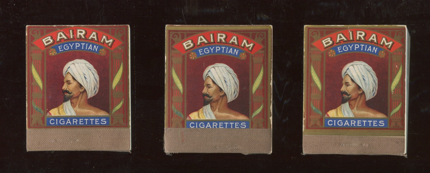 T302 Bairam Cigarettes Moving Picture Booklets Lot of (6)