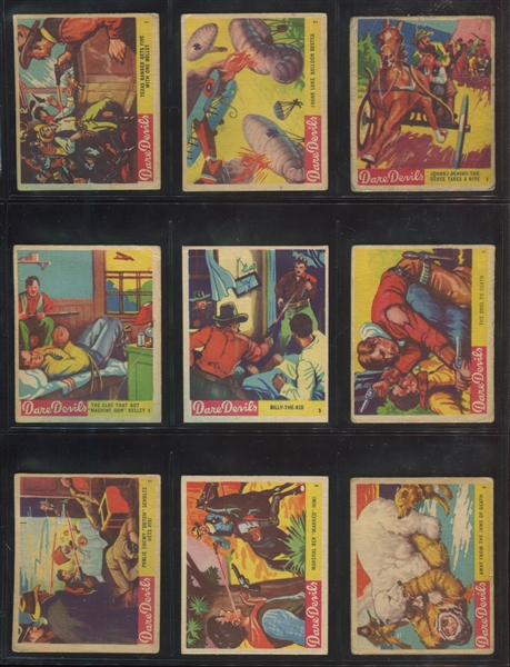 R39 National Chicle Dare Devils Complete Set of (24) Cards