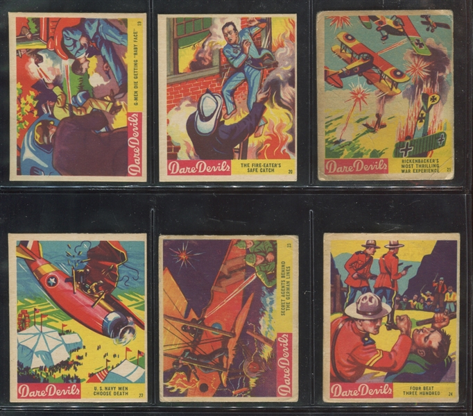 R39 National Chicle Dare Devils Complete Set of (24) Cards