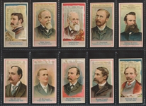 N1 Allen & Ginter American Editors Lot of (14) Cards