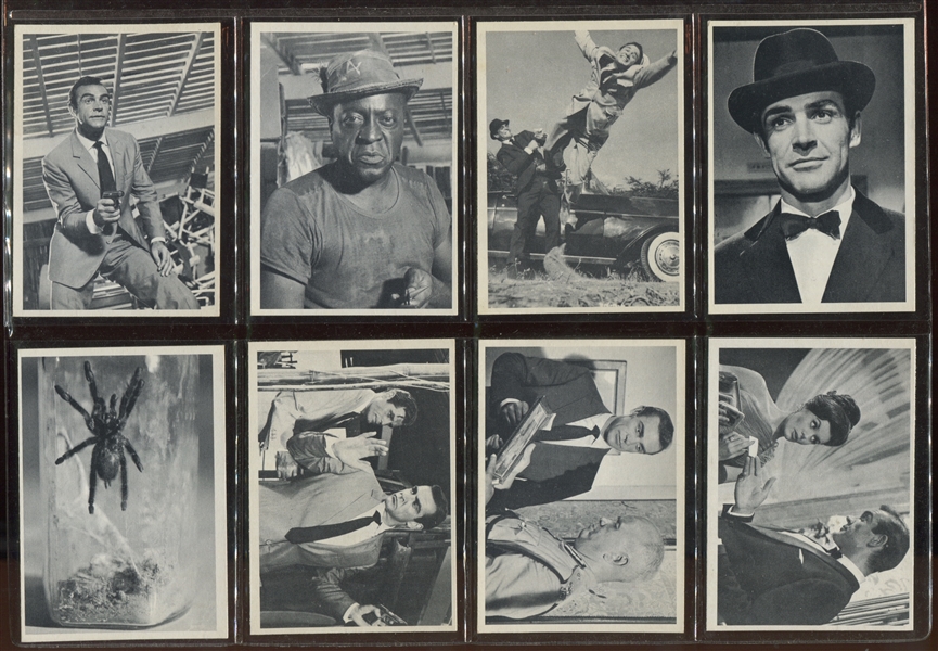 1966 Philadelphia Gum Thunderball (James Bond) Complete Set of (66) Cards