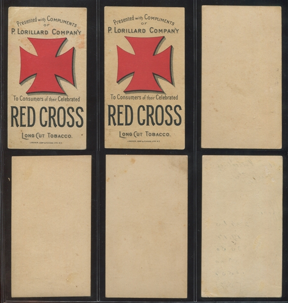 N268 Lorillard Red Cross Tobacco Circus Scenes Complete Set of (25) Cards