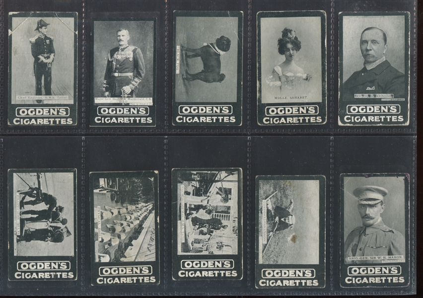 1910's Ogden's Guinea Gold and Tabs Collection of 120+ Cards