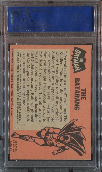 1966 Batman Canada #46 Bat-a-Rang PSS7 NM