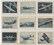 DC4 Stuhmers Pumpernickel Airplanes Lot of (9) Cards