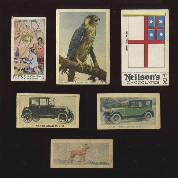 Mixed Lot of (6) Canadian Type Cards