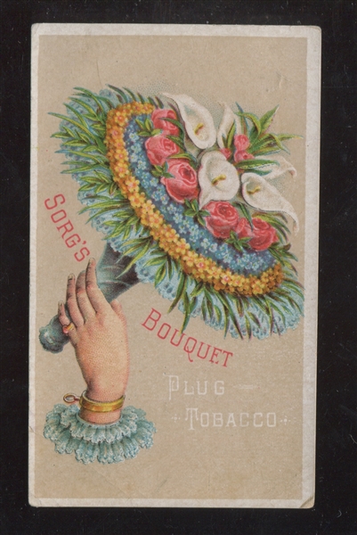 1880's/1890's P.J. Sorg Tobacco Company Billhead and Trade Card
