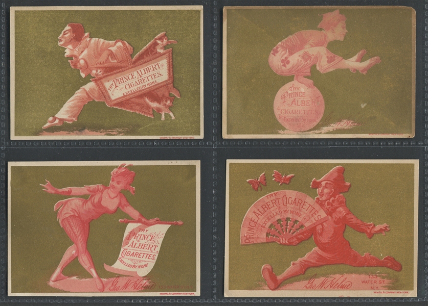 Early Prince Albert Advertising Trade Card Lot of (9) Cards