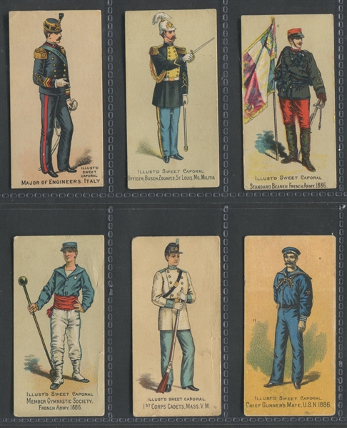 N224 Kinney Military Lot of (16) Cards 
