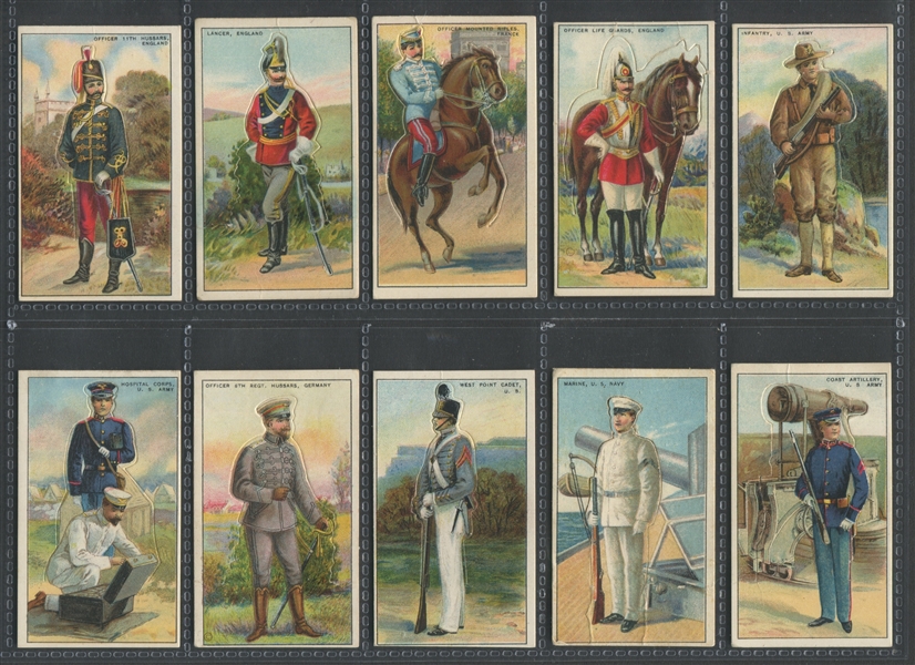 T81 Recruit Cigarettes Military Lot of (15) Cards