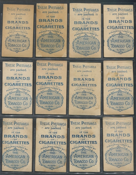 T401-2 American Tobacco Company Actresses (Blue Back) Lot of (52) Cards