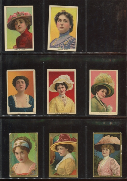T27 Fatima Actress Series Complete Set of (84) Cards
