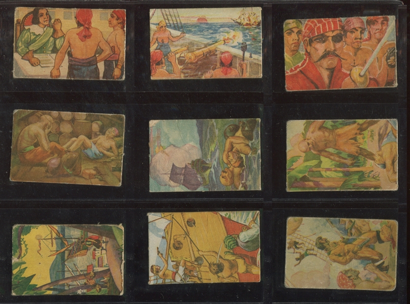 R110-1 Holloway Pirate Treasure Save 48 Back Complete Set of (48) Cards